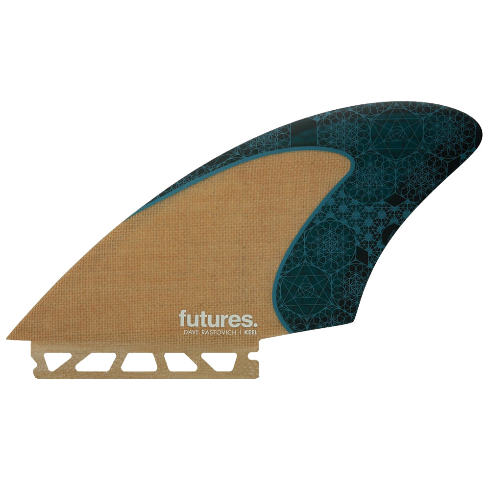 RASTA HC KEEL FINS JUTE/TEAL