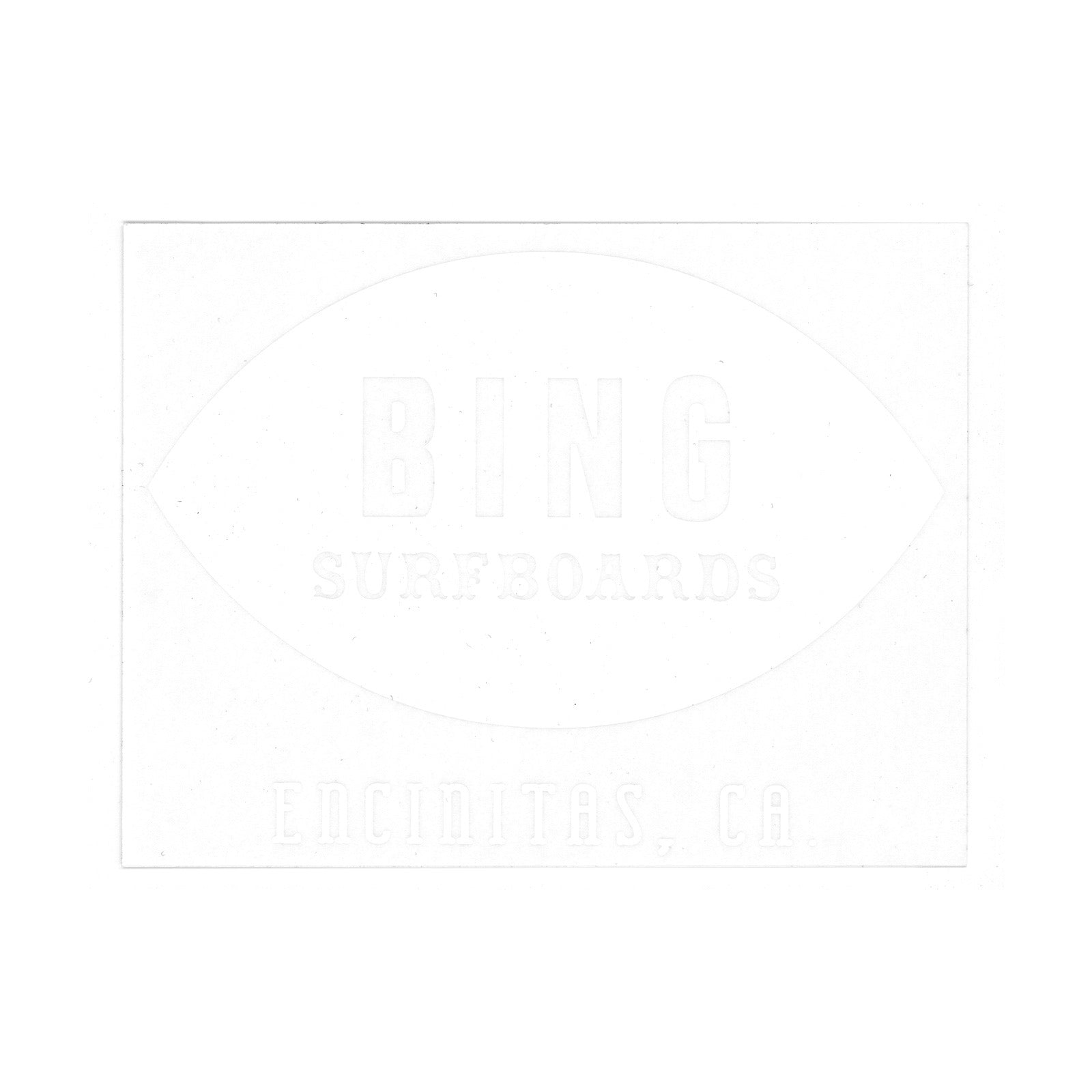 CLASSIC ENCINITAS STICKER WHITE
