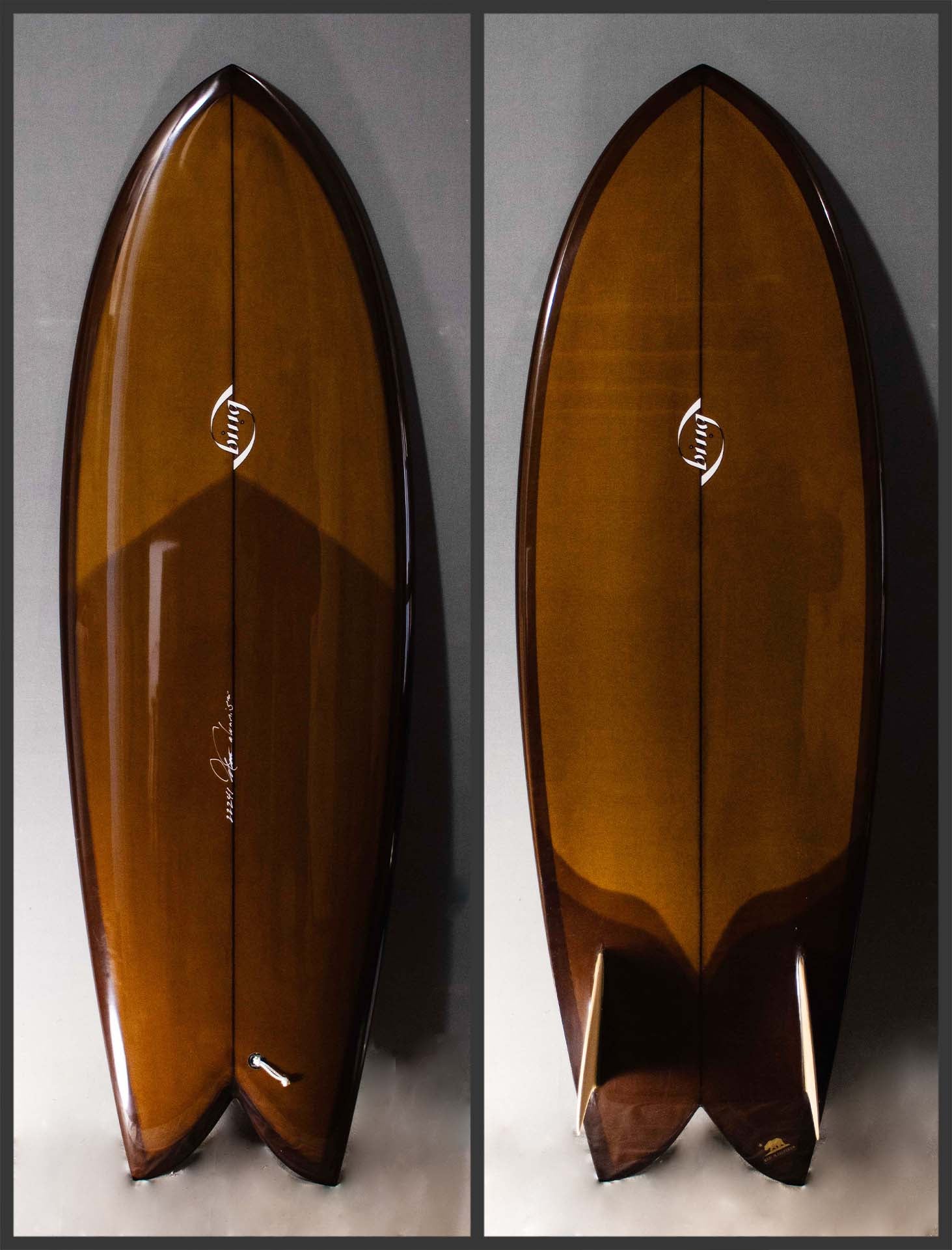 22241  5'6" TWIN FIN FISH