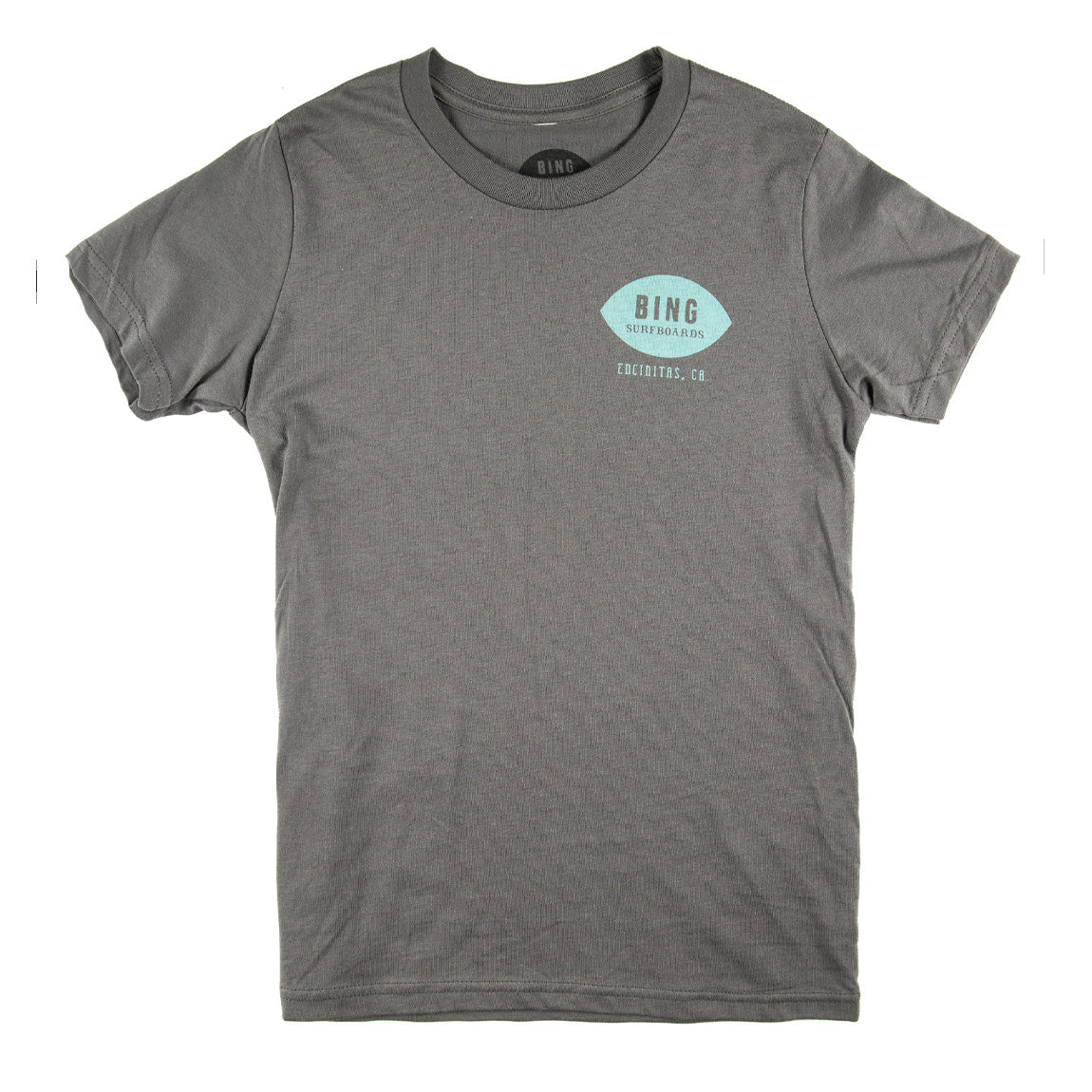 CLASSIC ENCINITAS PREMIUM KIDS TEE ASPHALT
