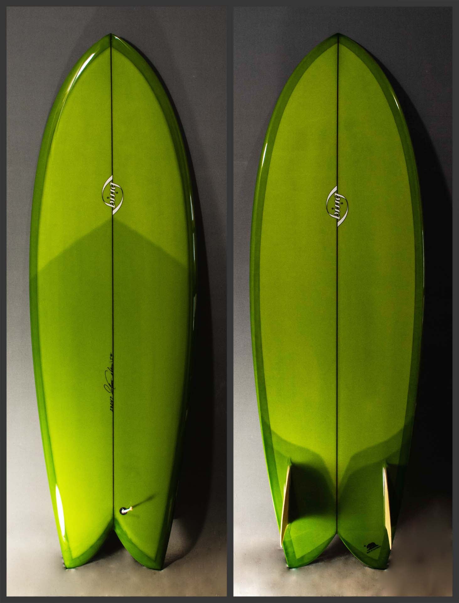 22247  5'8" TWIN FIN FISH