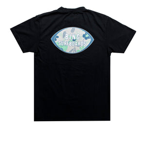 FLORAL CAT EYE S/S T-SHIRT BLACK