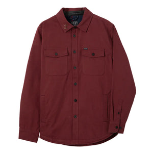 DARK SEAS SANTA MACHINIST JACKET - BURGUNDY