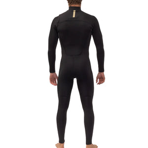 VISSLA SEVEN SEAS 3/2 FULL CHEST ZIP - BLK