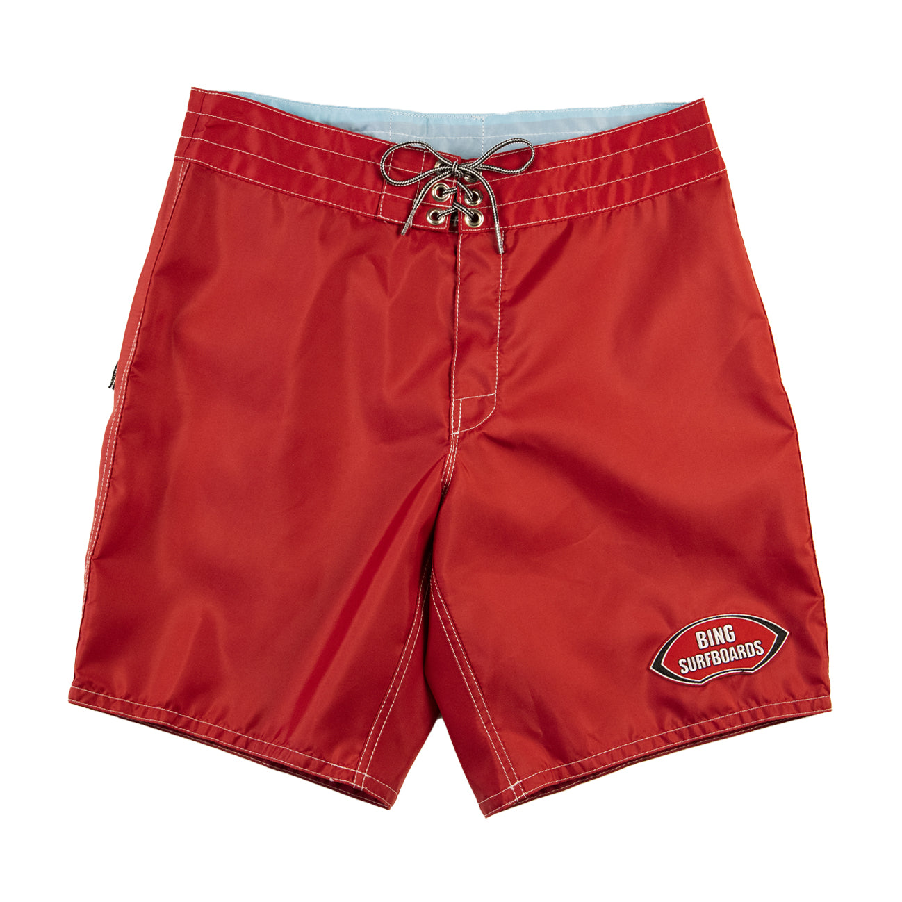 BING X BIRDWELL NOSERIDER TRUNKS - RED