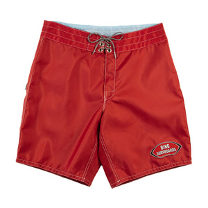 BING X BIRDWELL NOSERIDER TRUNKS - RED
