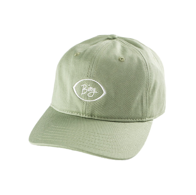 LEATHER PATCH Premium Flat Dad Hat - Curry