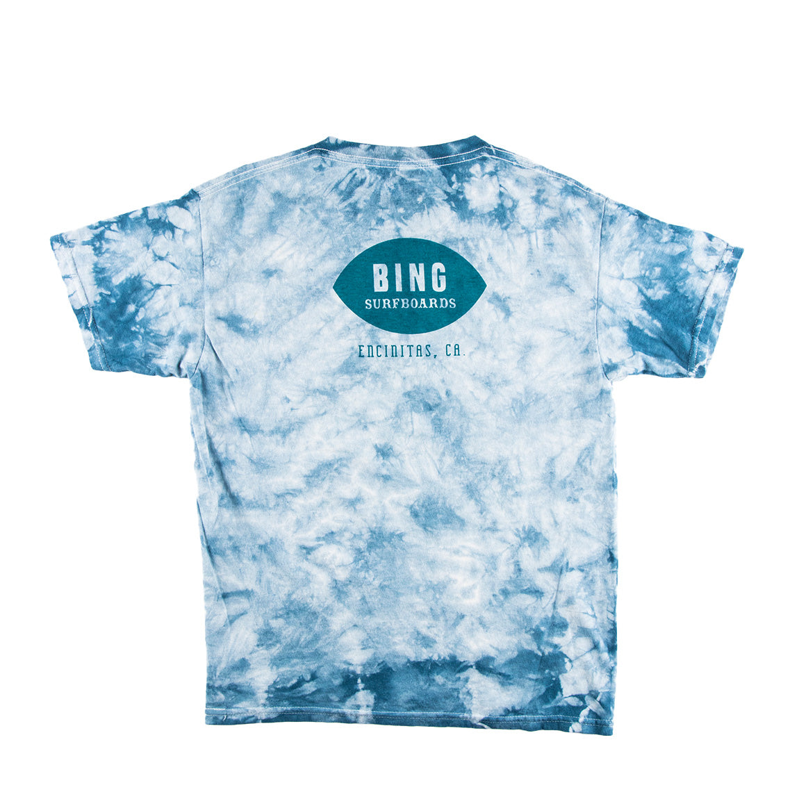 CLASSIC ENCINITAS II Premium Kids Tie-Dye S/S T-Shirt - Pale Turqoise